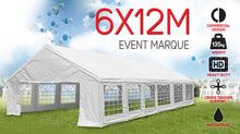 Load image into Gallery viewer, Gazebo 12m x 6m outdoor event marquee Canopy functions wedding tent
