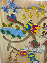 Load image into Gallery viewer, Wooden Puzzle activity Movable puzzle-with alphabet and tasks
