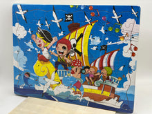 Load image into Gallery viewer, Wooden toddlers kids puzzle -pirates and ships
