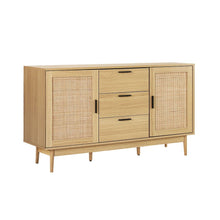 Load image into Gallery viewer, Rattan Large Buffet Sideboard Cabinet-2
