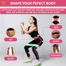 Load image into Gallery viewer, Resistance Exercise Bands Fitness Bundle  21 Pieces Complete Home Workout Tube Booty Bands Heavy Duty Band Gliding Core Sliders
