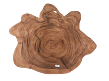 Load image into Gallery viewer, Unique Saur Wood Round Coffee Table, generous 95cm across one of kind 100% unique designed  by nature
