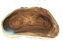 Load image into Gallery viewer, Coffee Table Wood Round , generous 95cm across one of kind 100% unique designed  by nature
