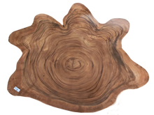 Load image into Gallery viewer, Coffee Table Wood Round , generous 95cm across one of kind 100% unique designed  by nature
